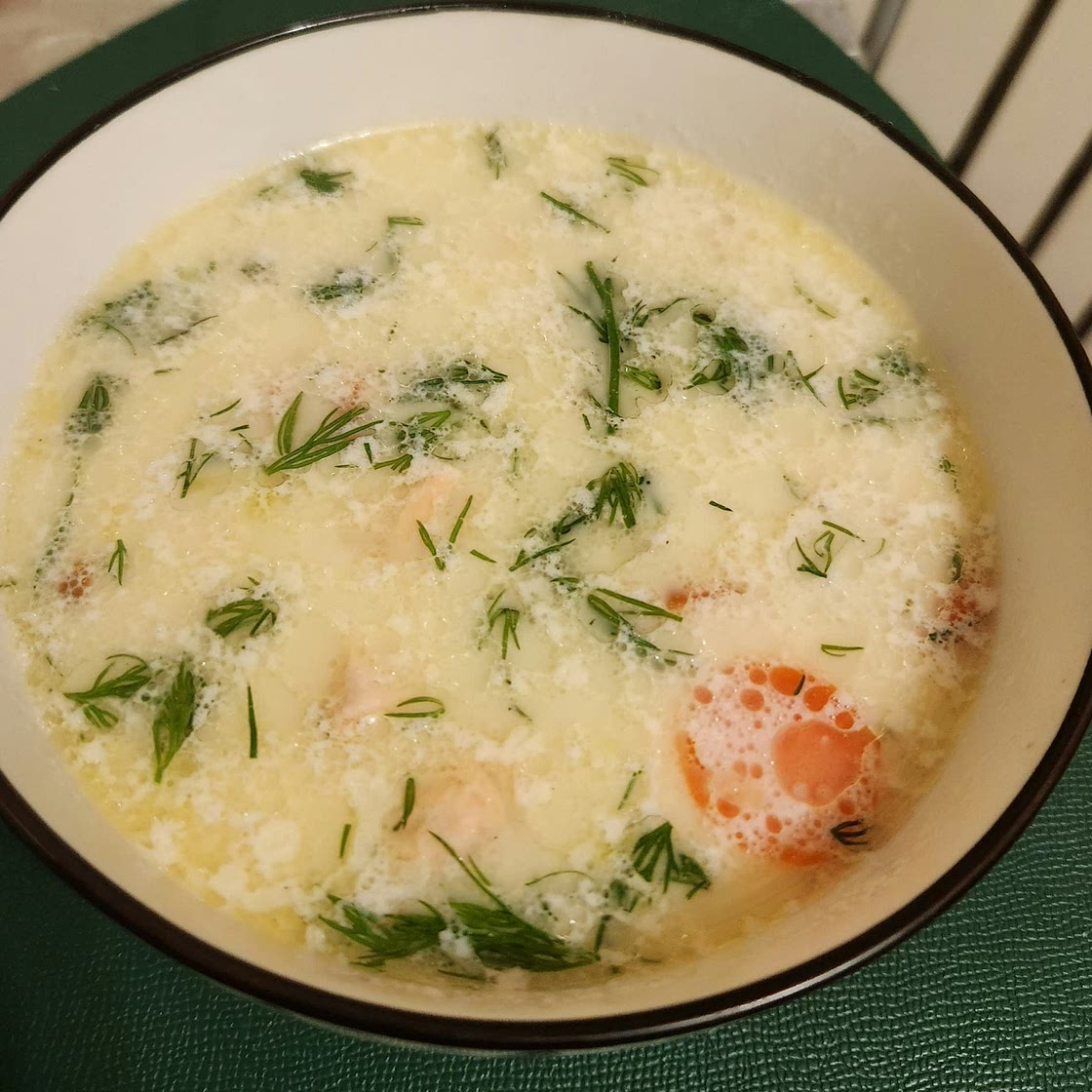 Finnish Salmon Soup - Lohikeitto