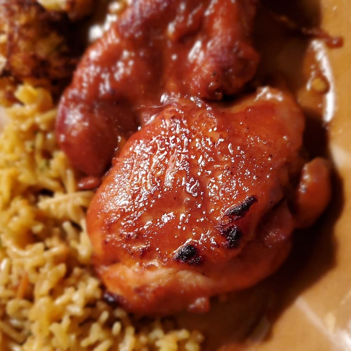 Honey Soy Baked Chicken Thighs