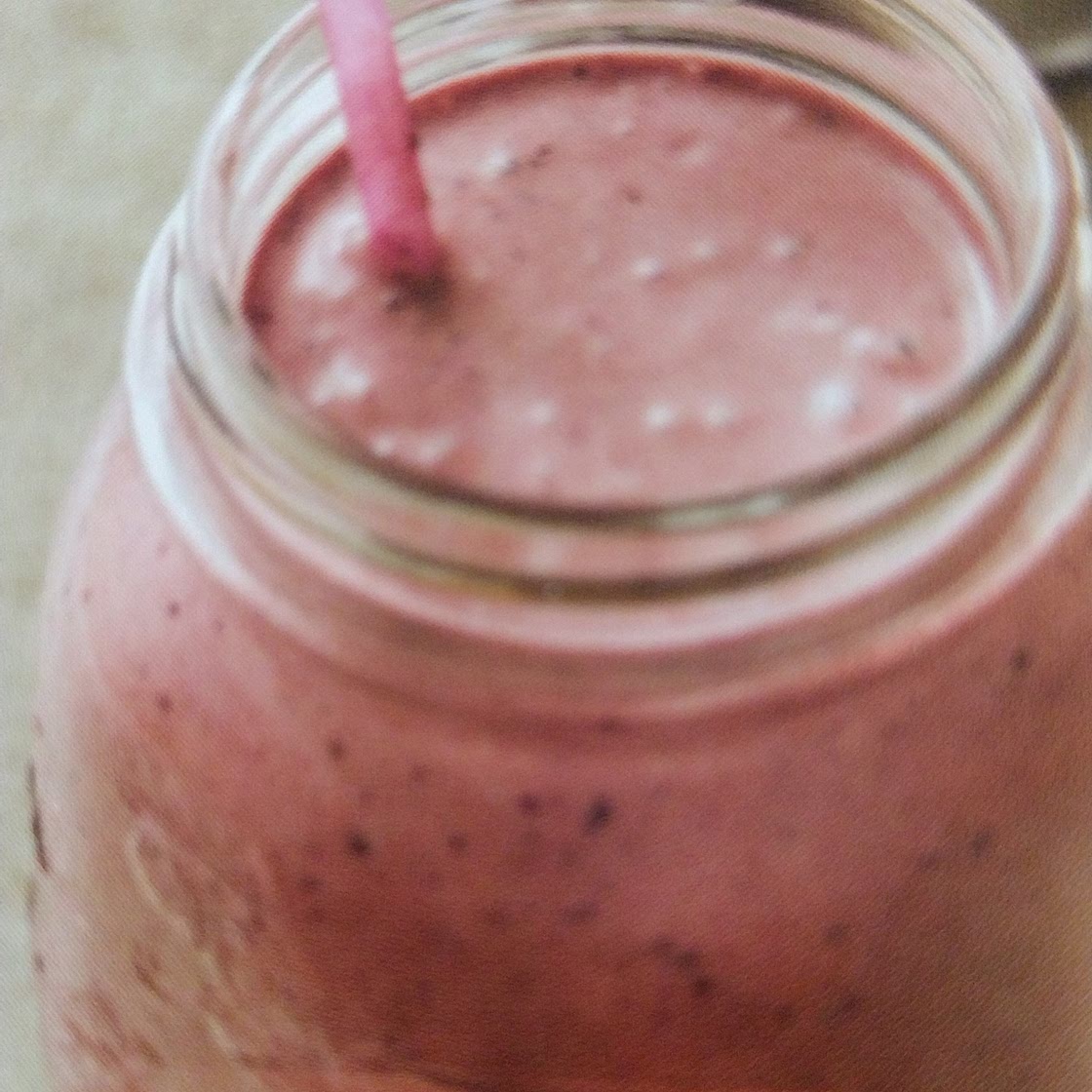 Strawberry-Peach Smoothies