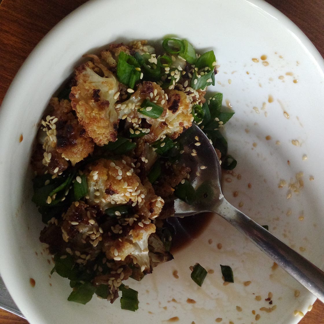 Teriyaki Cauliflower Bites