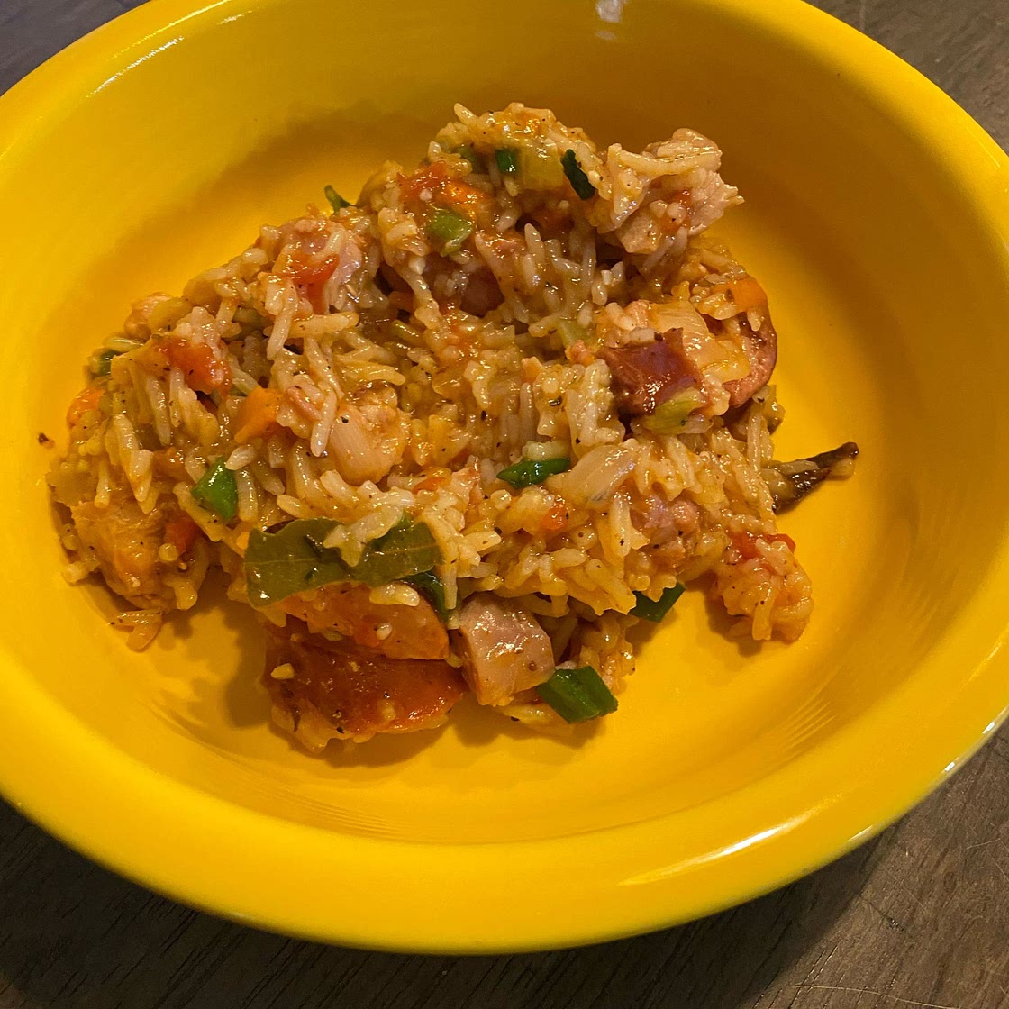 Instant Pot Jambalaya (Sausage, Chicken and/or Shrimp)