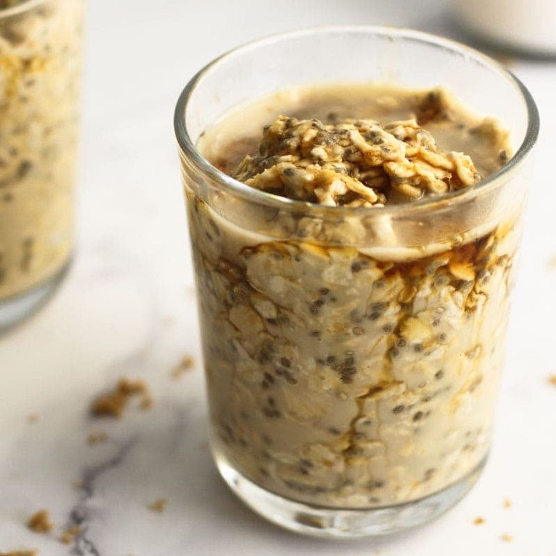 Maple Brown Sugar Overnight Oats