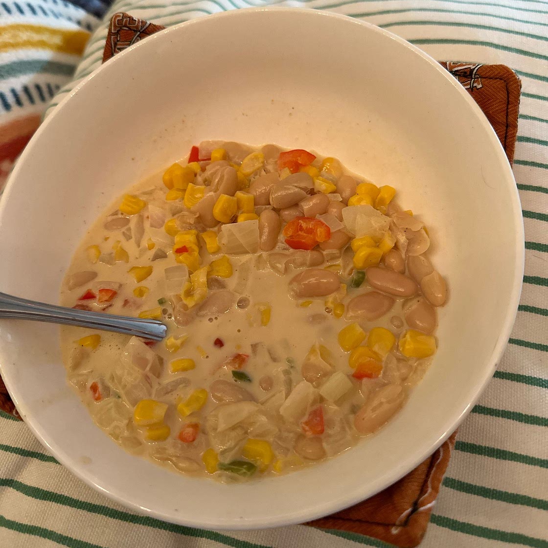 Vegetarian White Chili