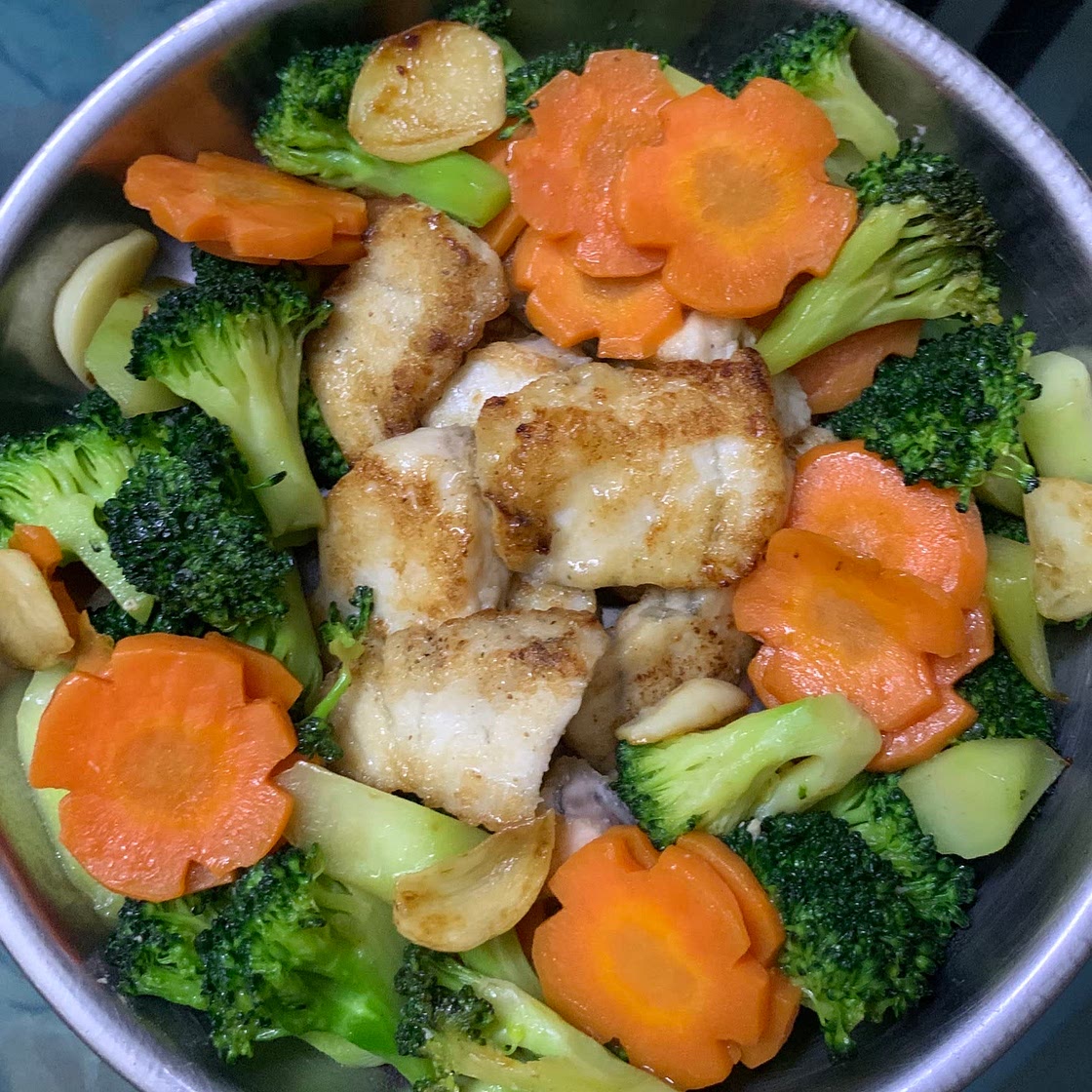 Stir Fried Broccoli with Fish Fillet 