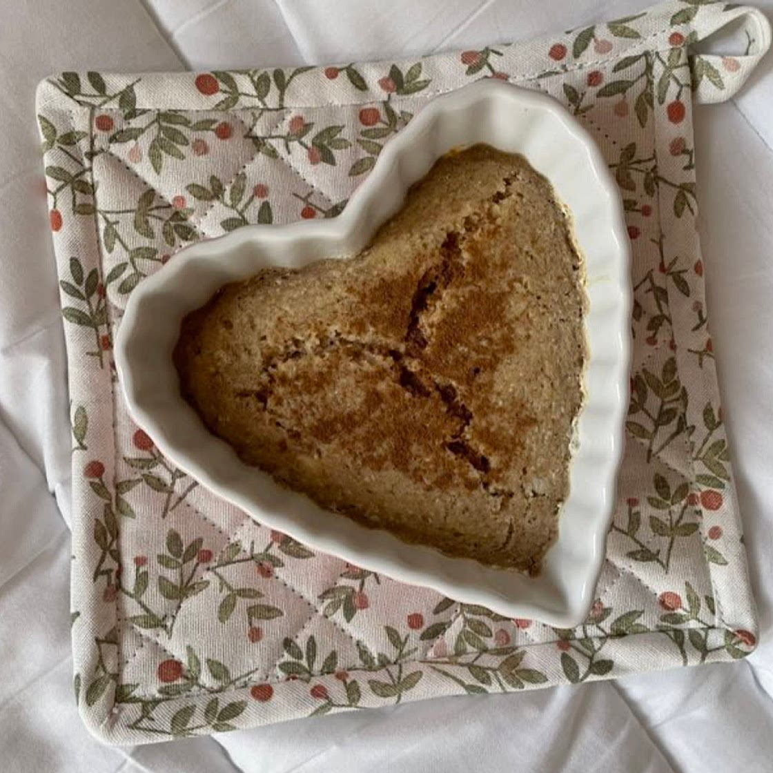 Banana oatmeal baked