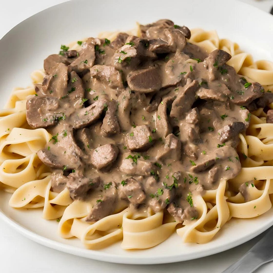 Beef Stroganoff