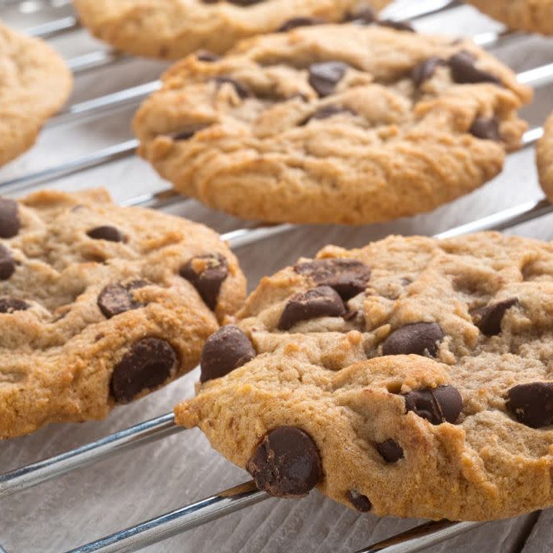 Eggless Chocolate Chip Cookies