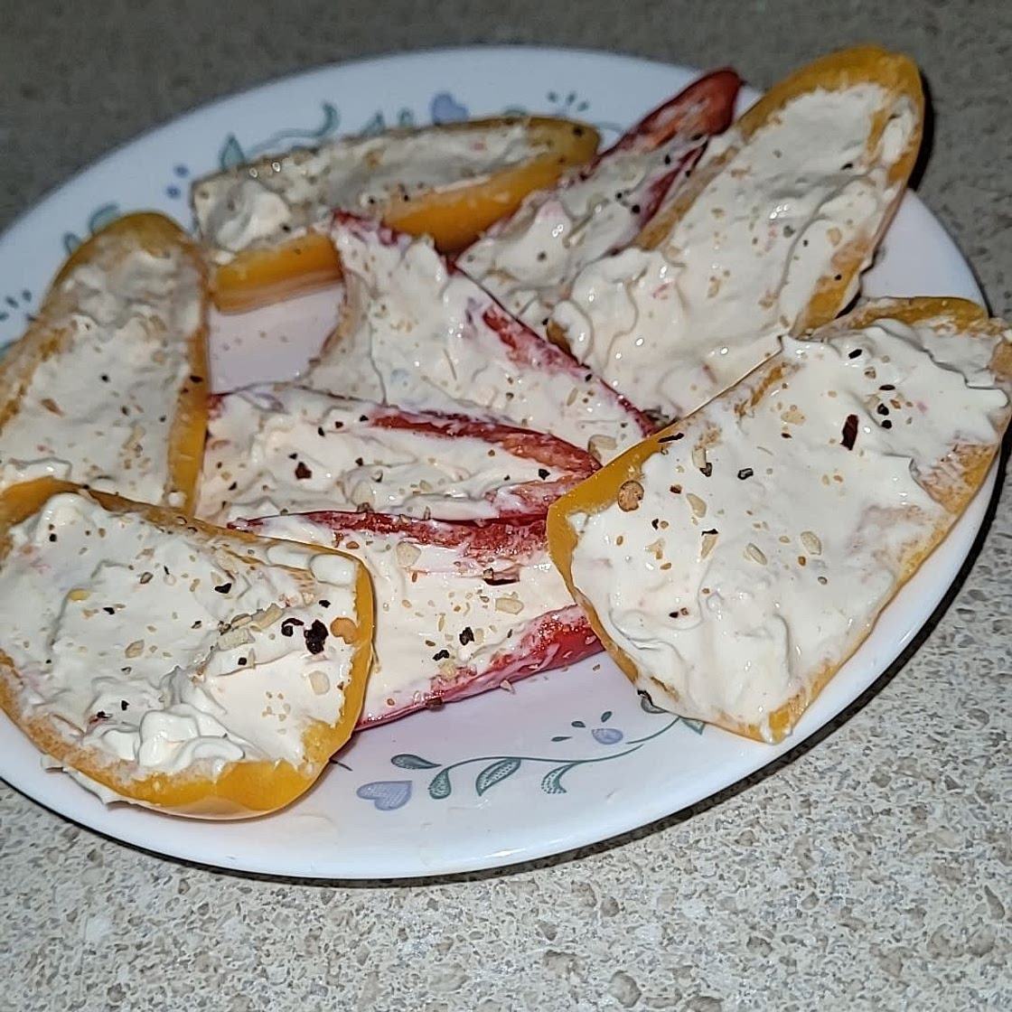 Cream Cheese Sweet Peppers