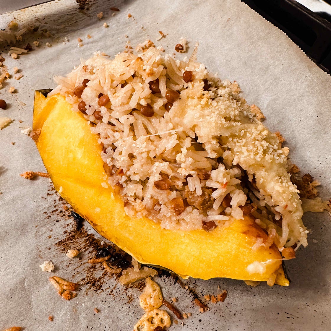 Stuffed squash