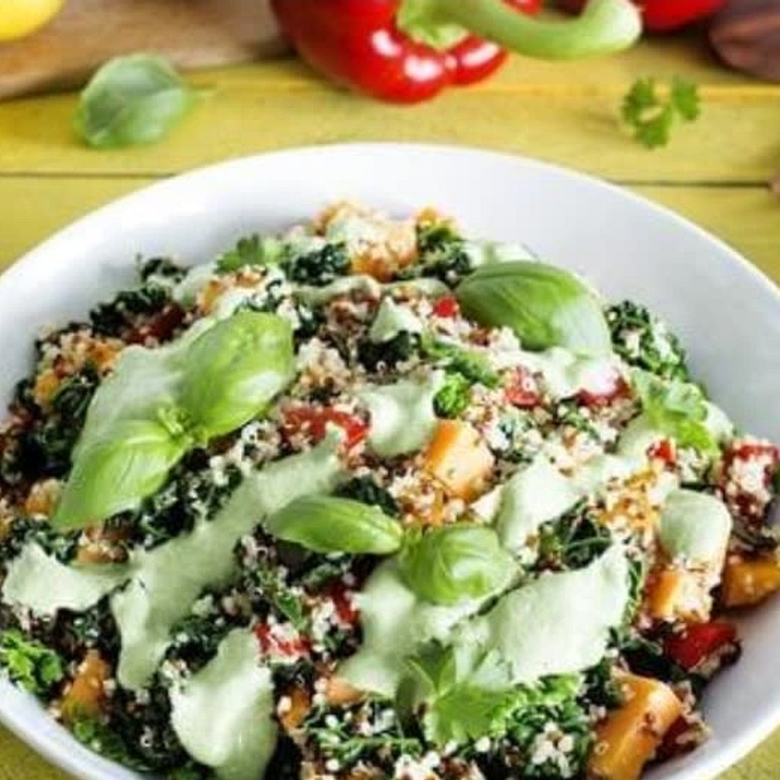 Quinoa Green Goddess Bowl