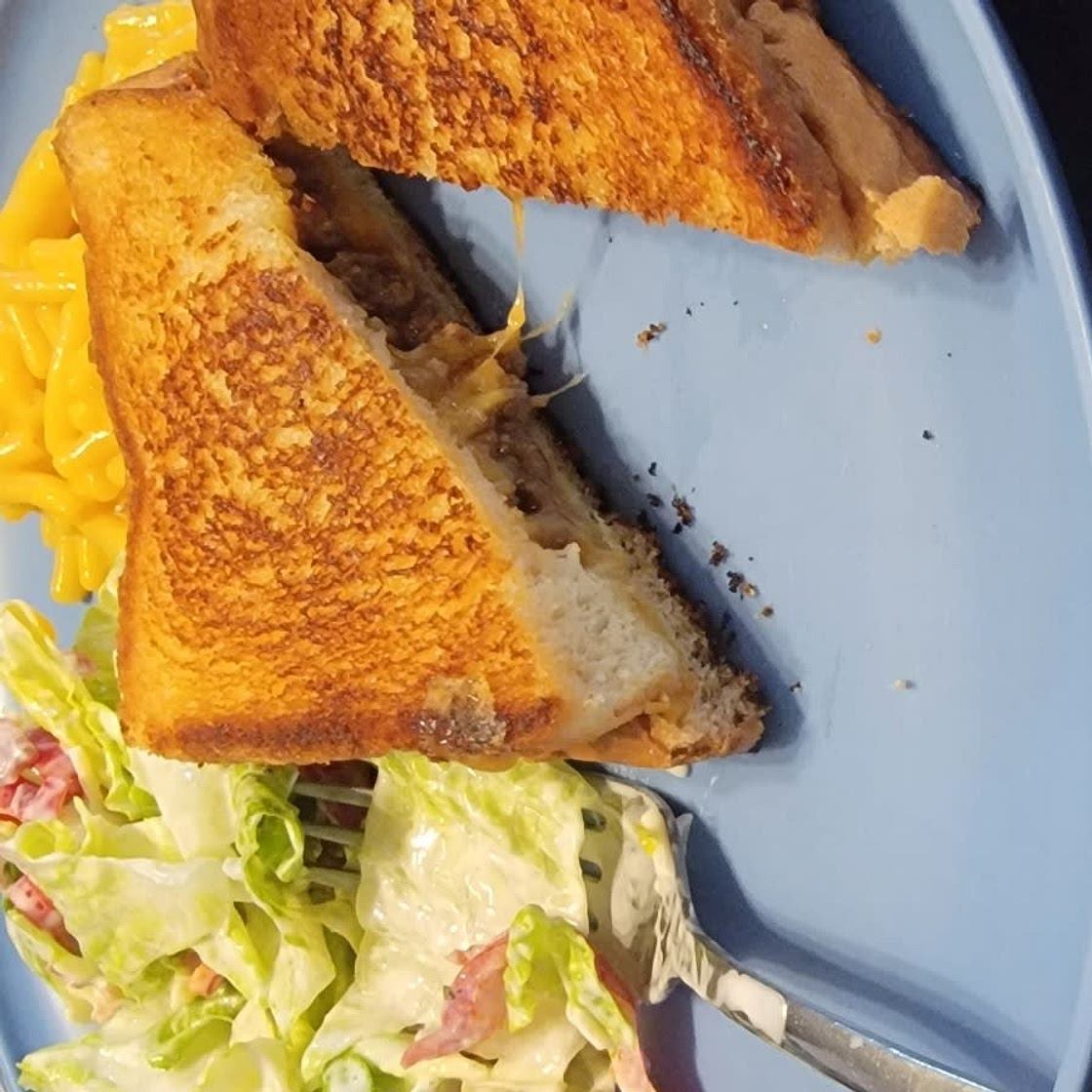Sloppy Joe Grilled Cheese