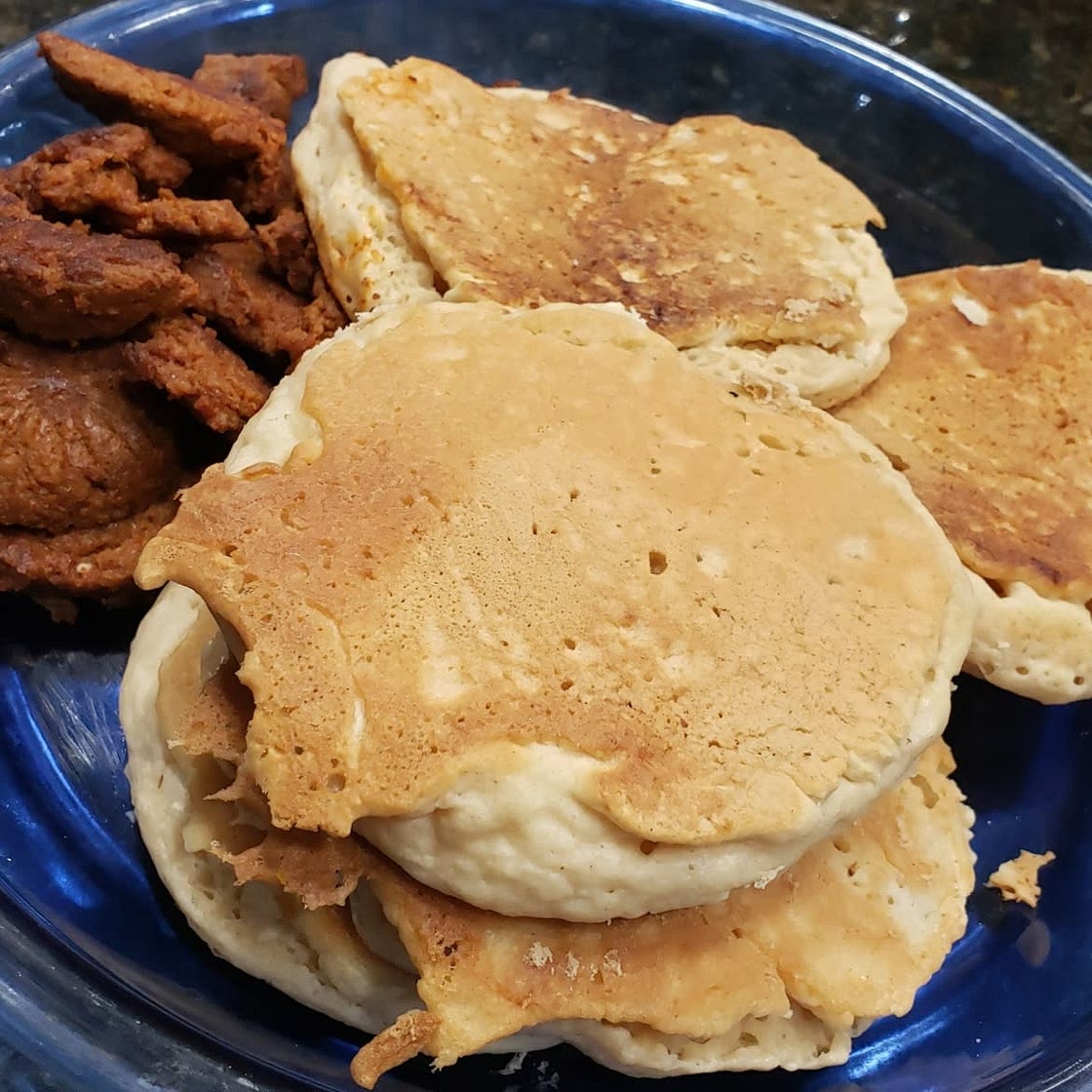 The Fluffiest Vegan Pancakes Recipe by Tasty