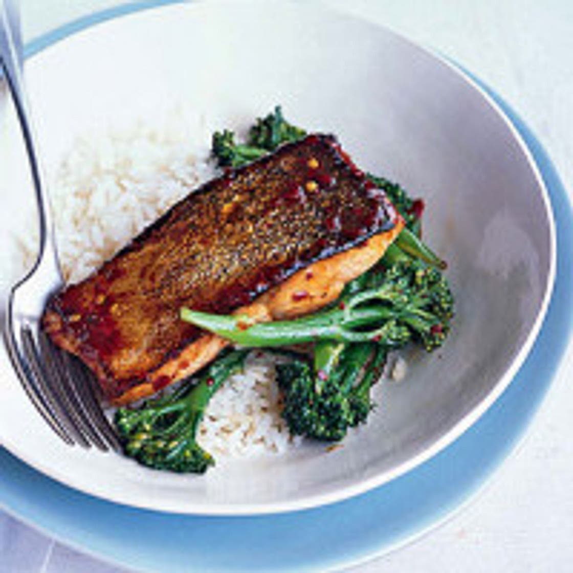 Teriyaki Salmon With Tenderstem Broccoli