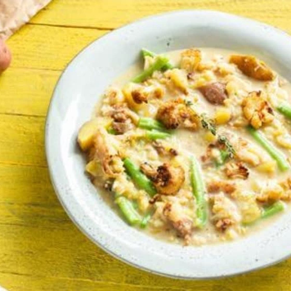 Roasted Cauliflower Chowder