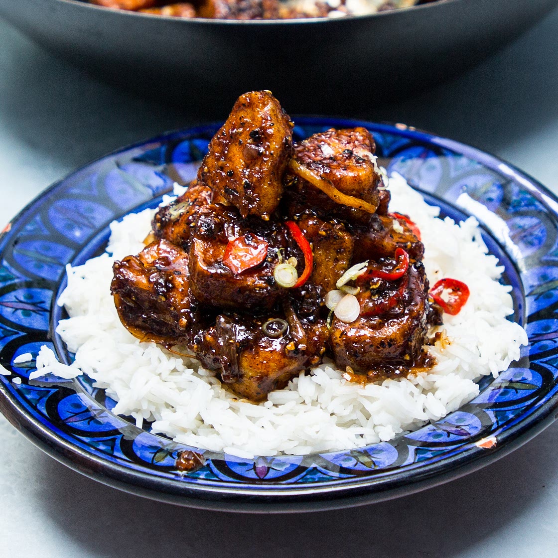 Black Pepper Tofu