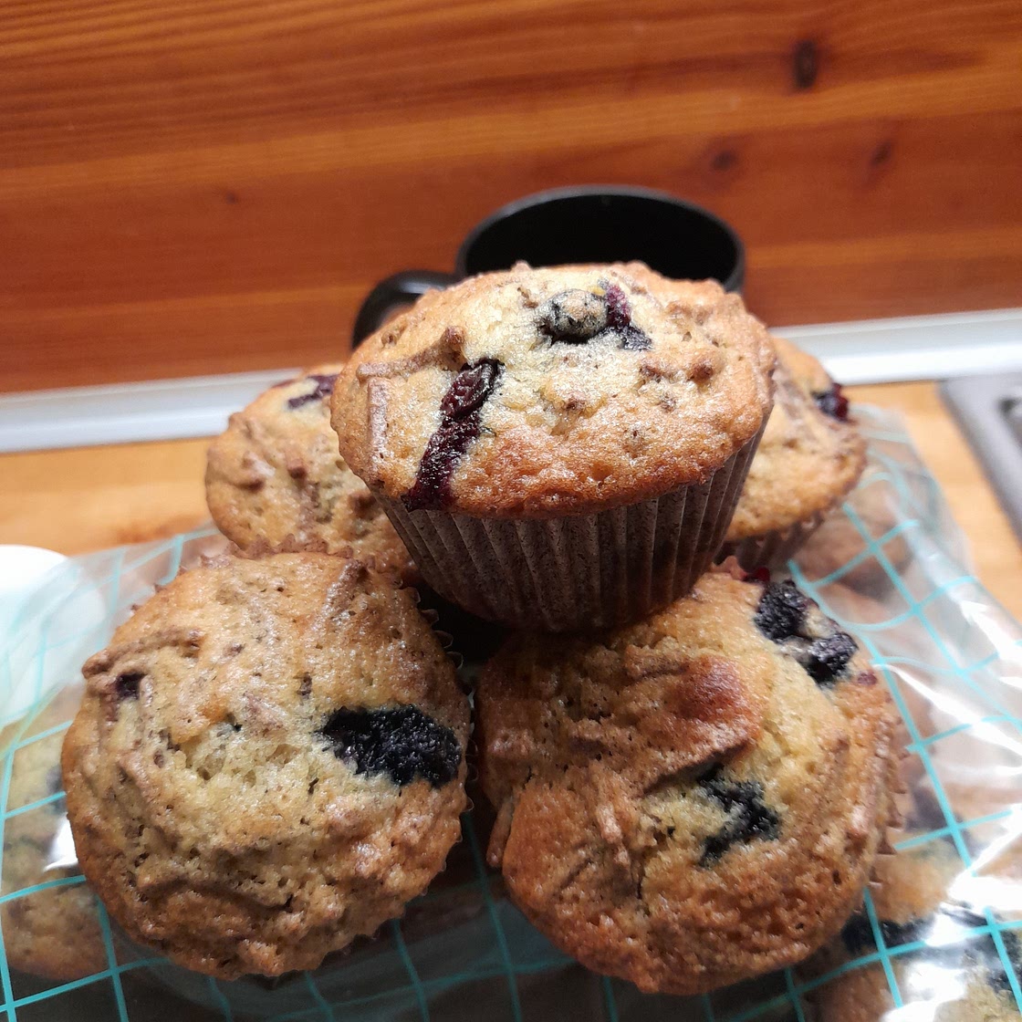 Better (blueberry) bran muffins
