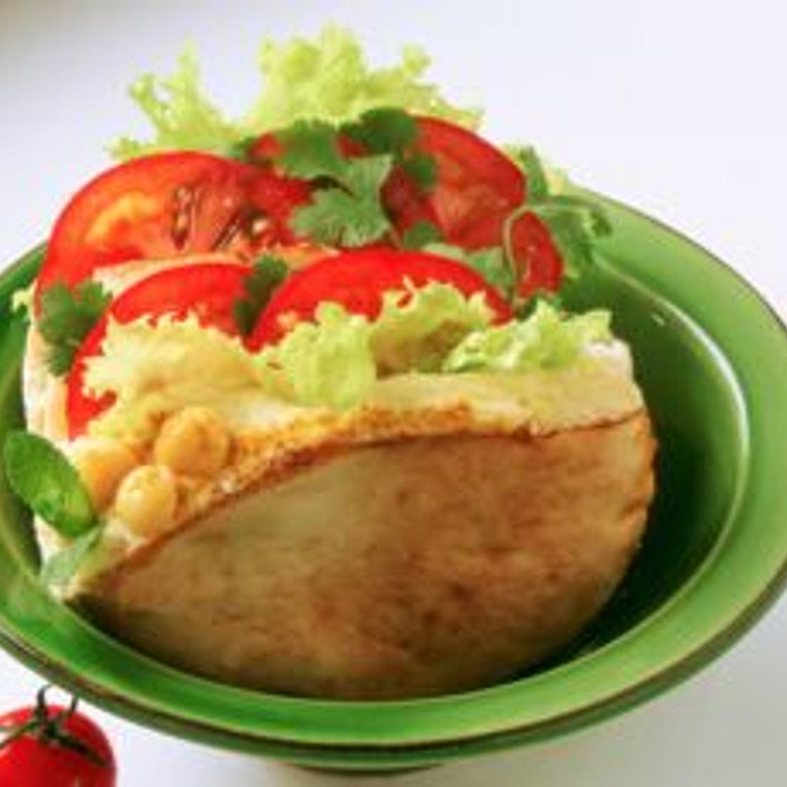 Pitas aux pois chiches à la libanaise