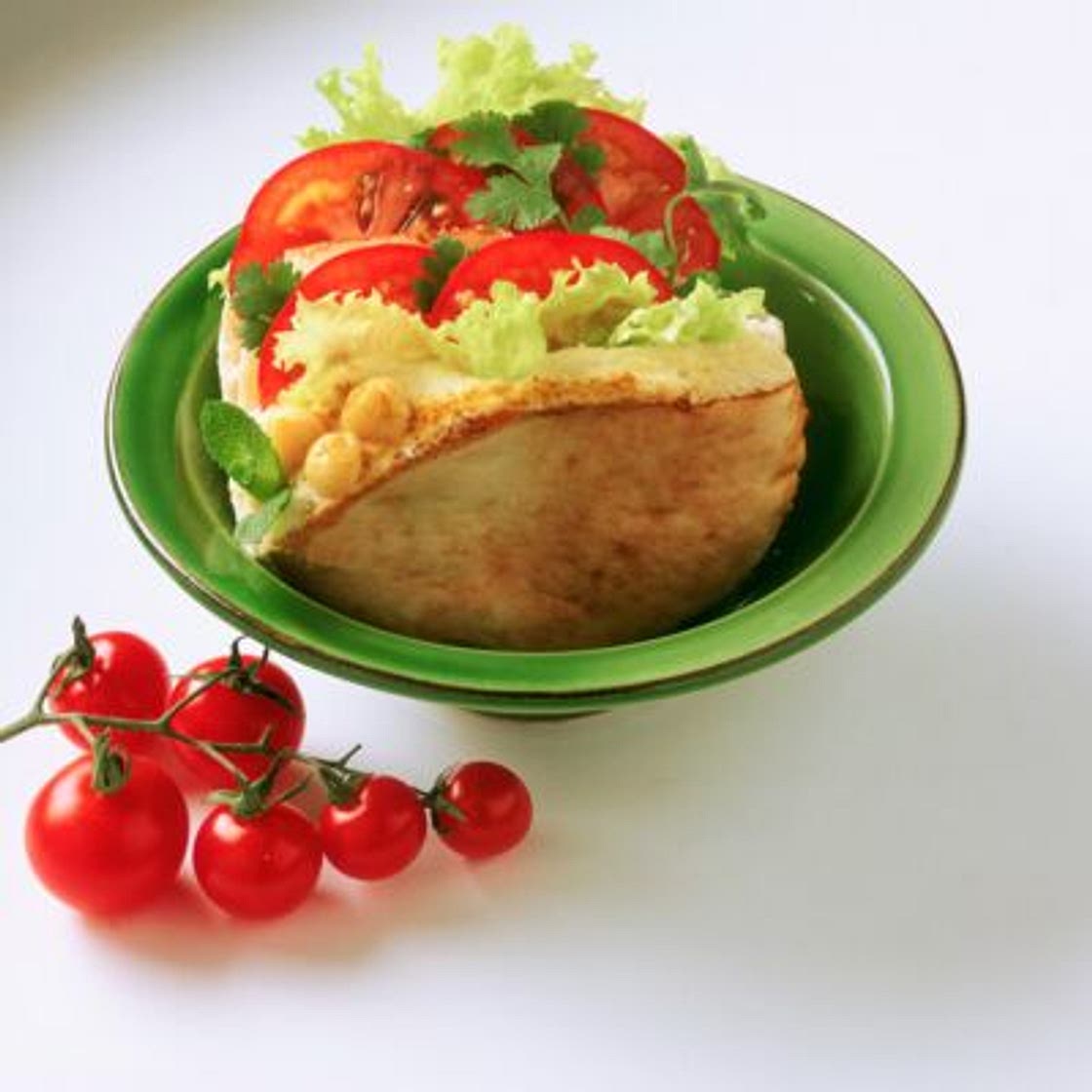 Pitas aux pois chiches à la libanaise