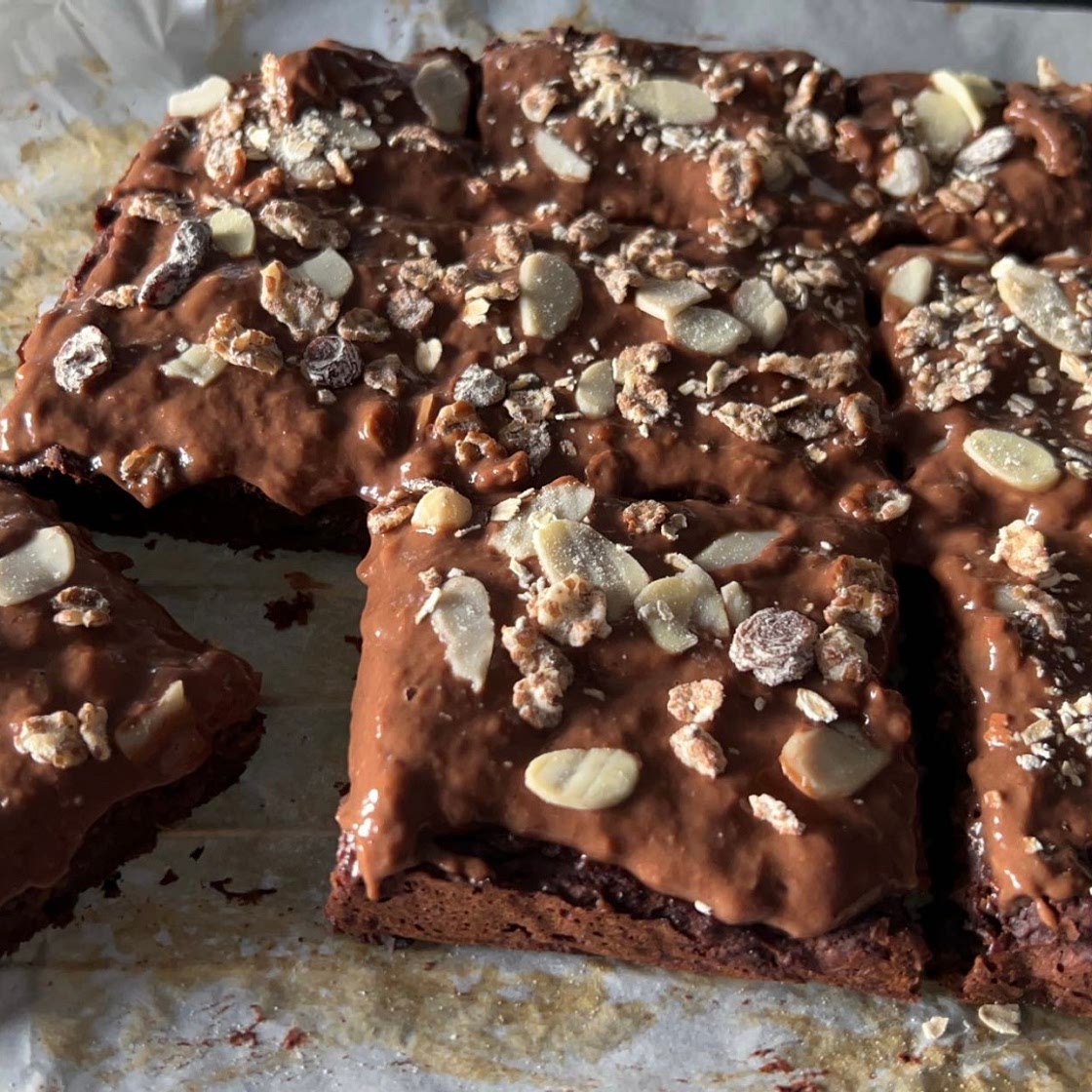 Vegan Sweet Potato Brownies (Refined Sugar and Oil free)