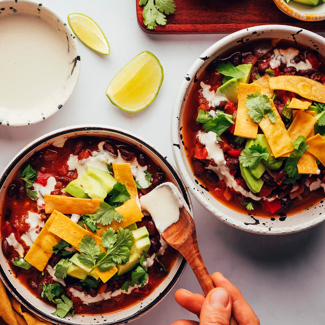 1-Pot Chipotle Black Bean Chili