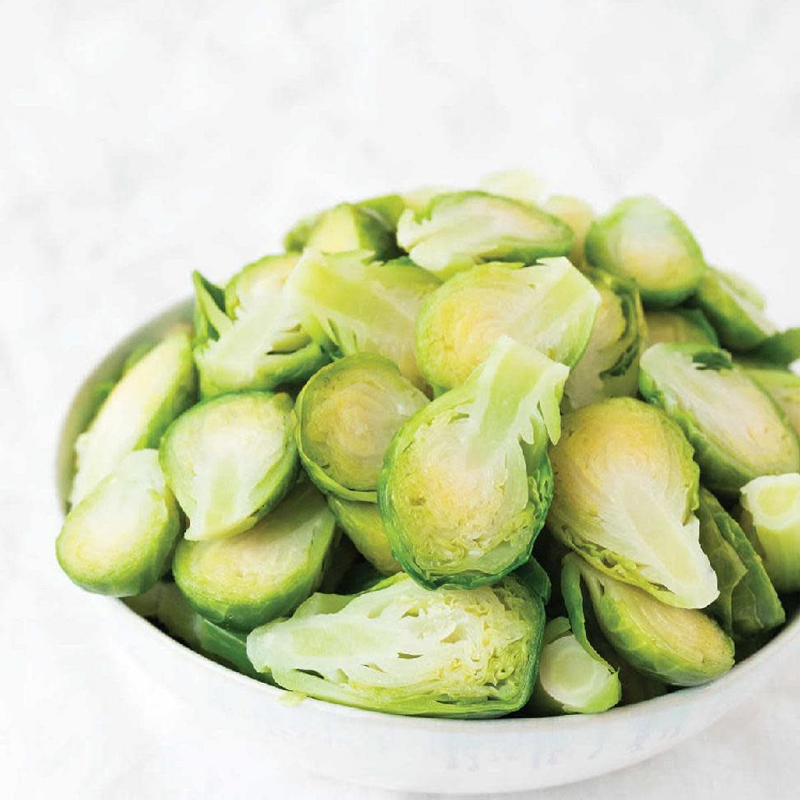 STEAMED BRUSSELS SPROUTS