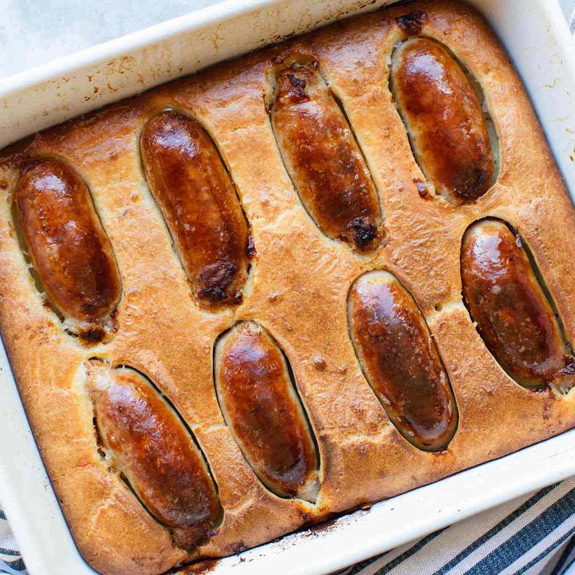 Toad In The Hole With Onion Gravy