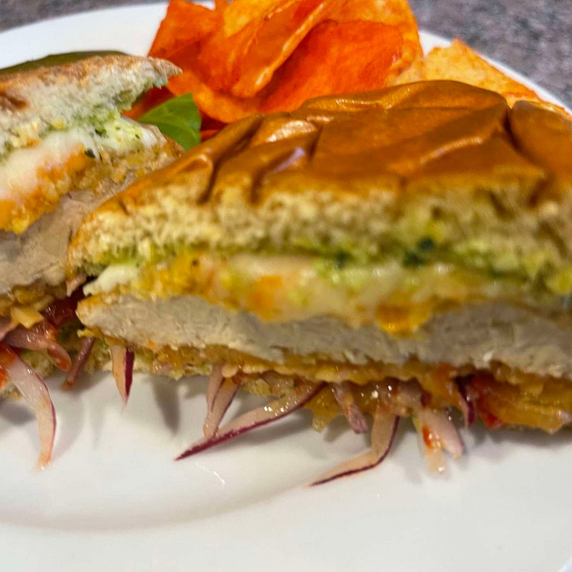 A Fake Biatch (The Ultimate Vegan Chicken Sandwich)
