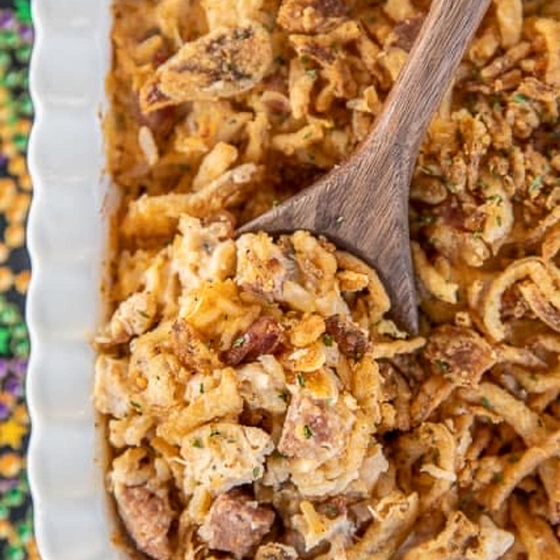 Cajun Dirty Rice Casserole