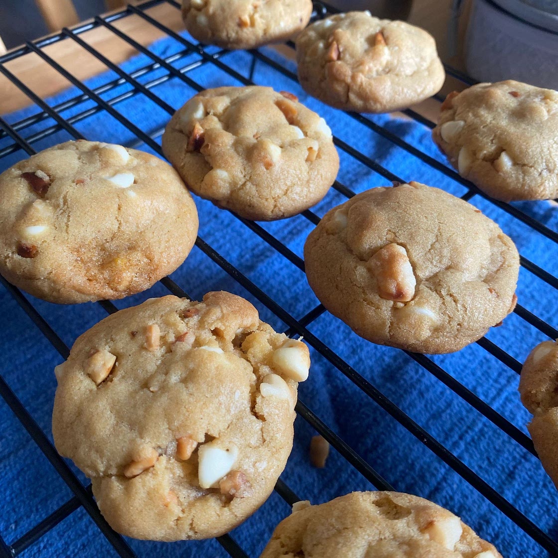 White Chocolate Macadamia Cookies