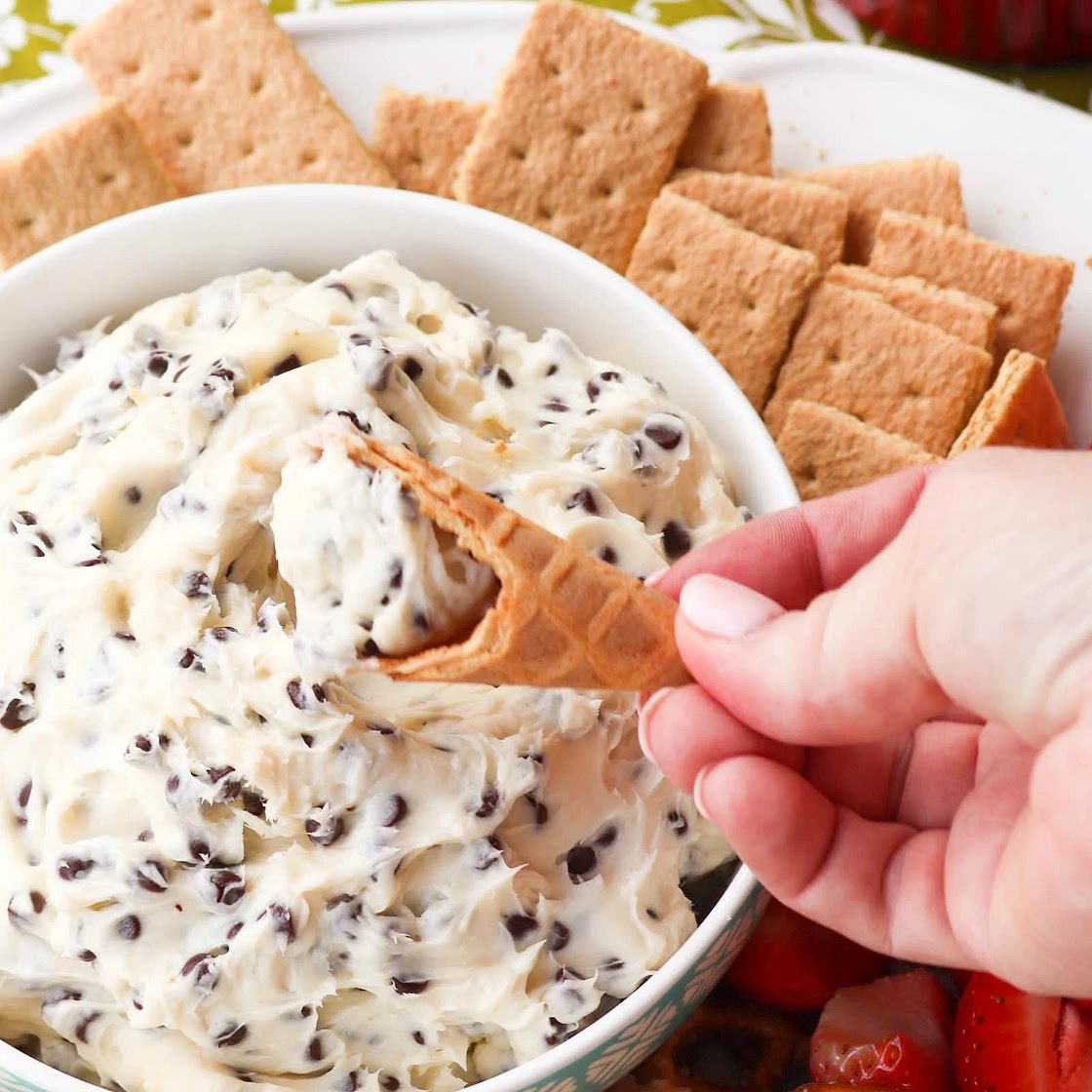 Chocolate Chip Cream Cheese Dip