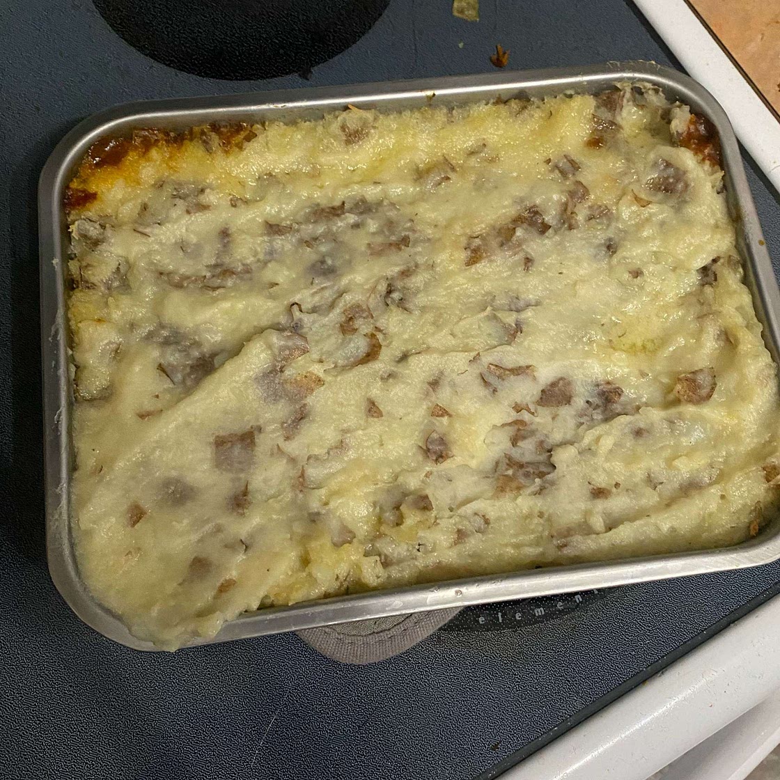 Easy Lentil Shepherd's Pie (vegetarian)