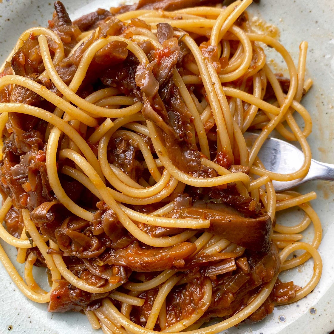 Pulled Mushroom Ragù