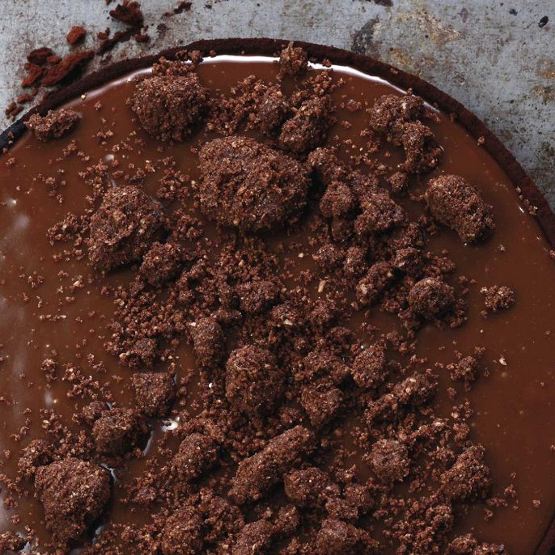 Tarte caramel chocolat