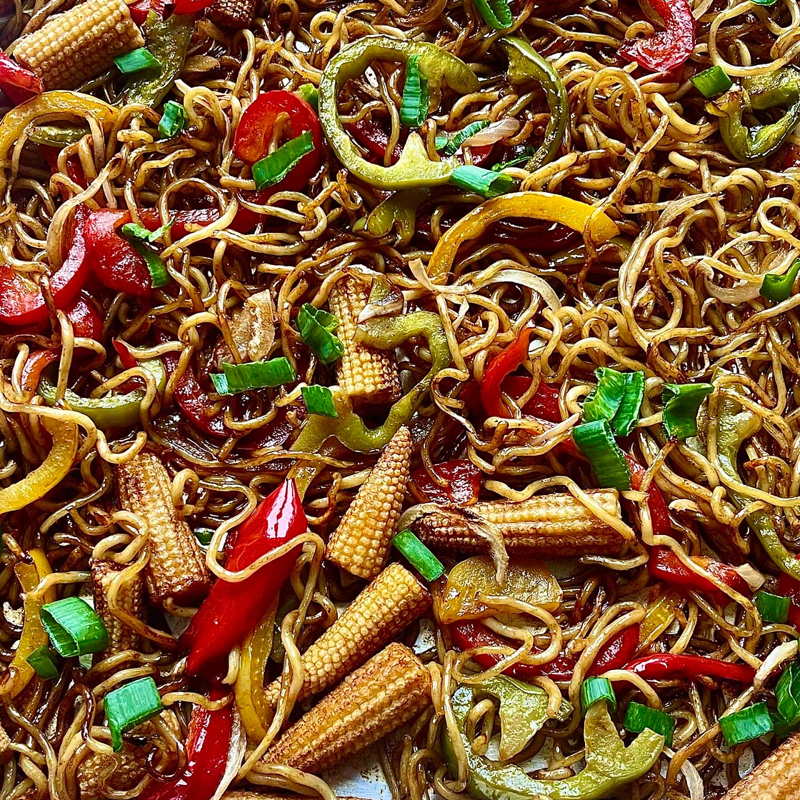 20 Minute Veggie Chow mein