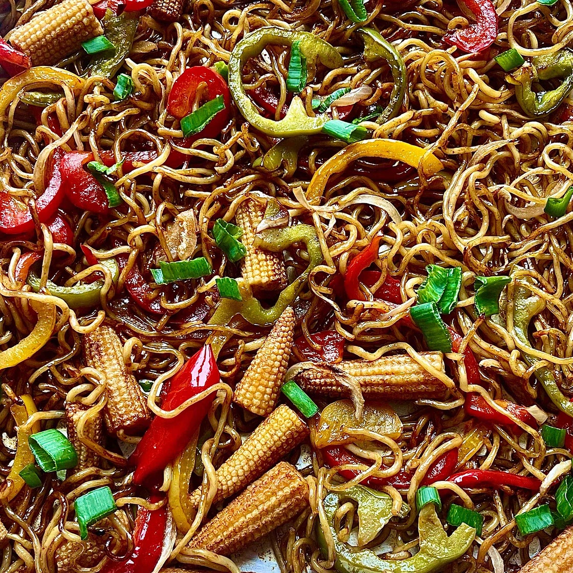 20 Minute Veggie Chow mein