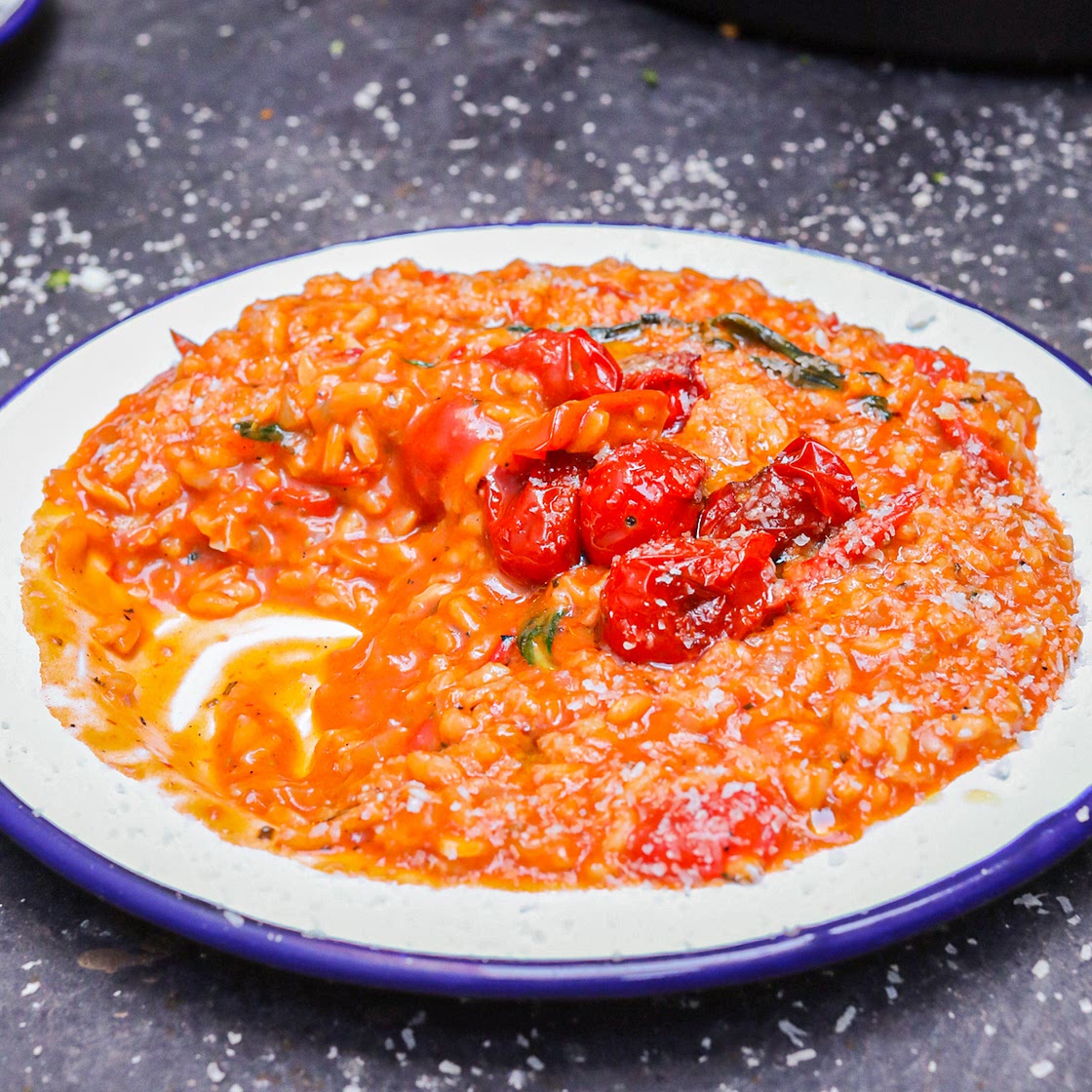 Cherry Tomato Risotto