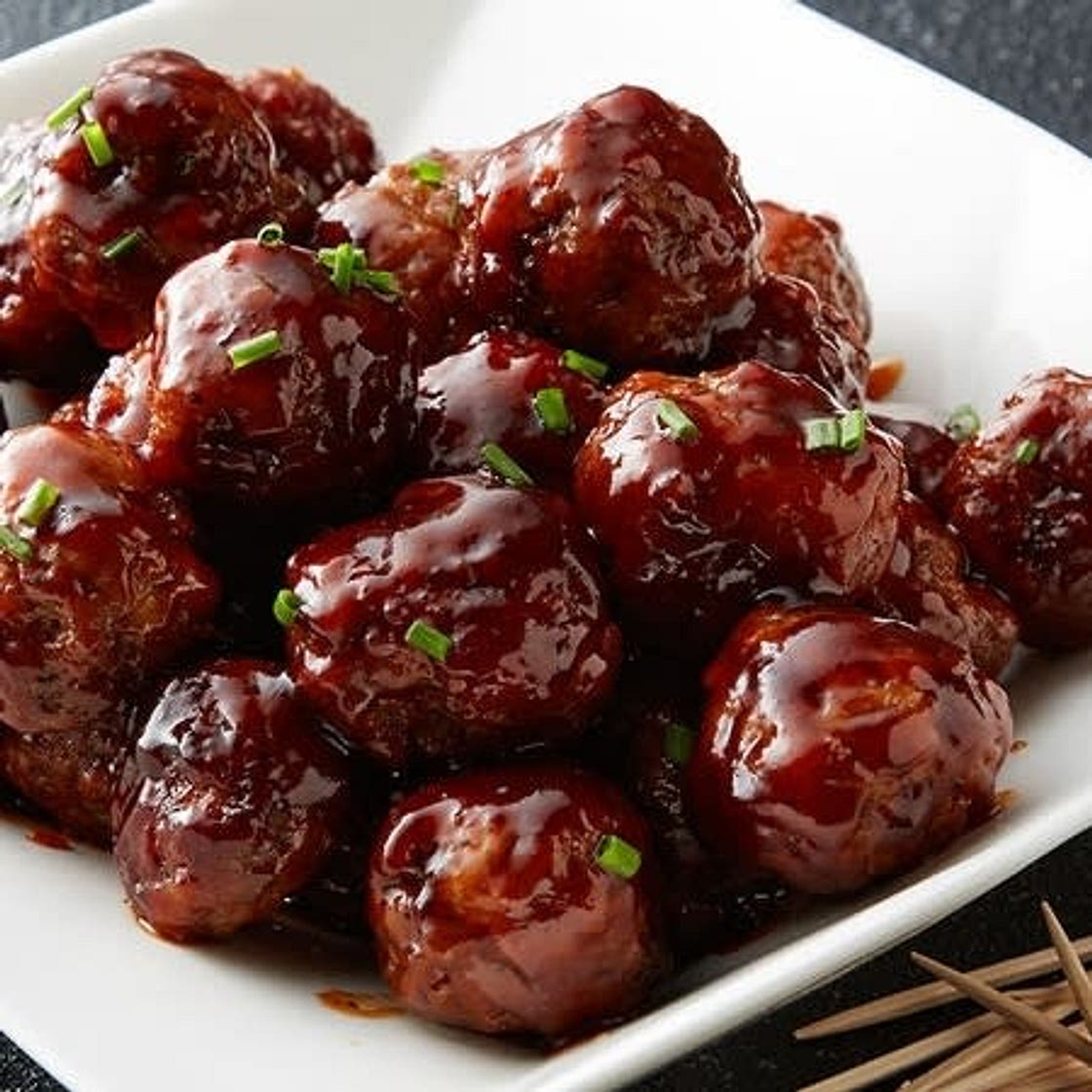 Savory Meatballs and Rice