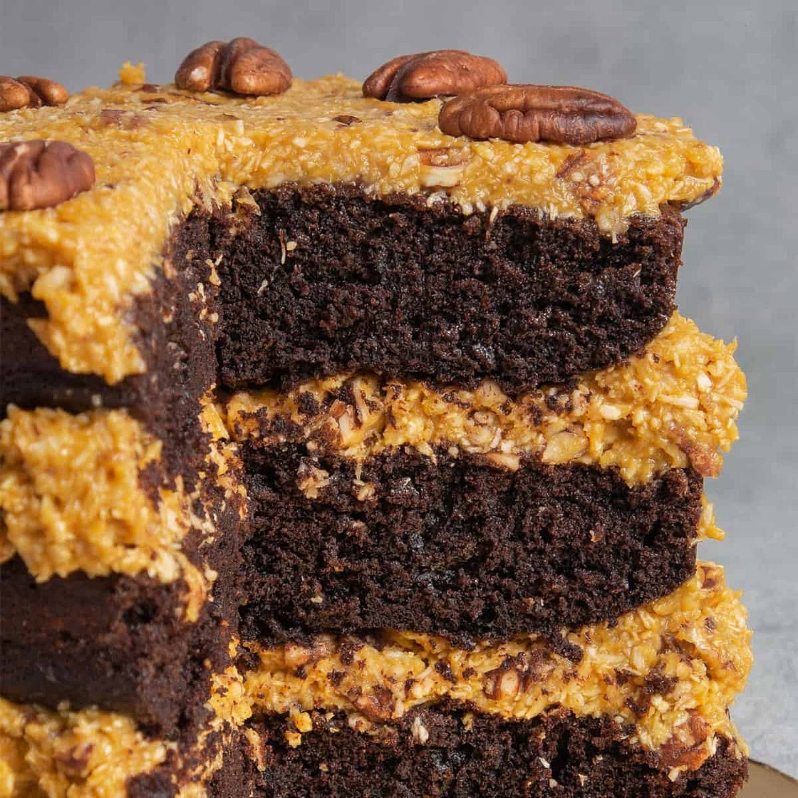 German chocolate cake