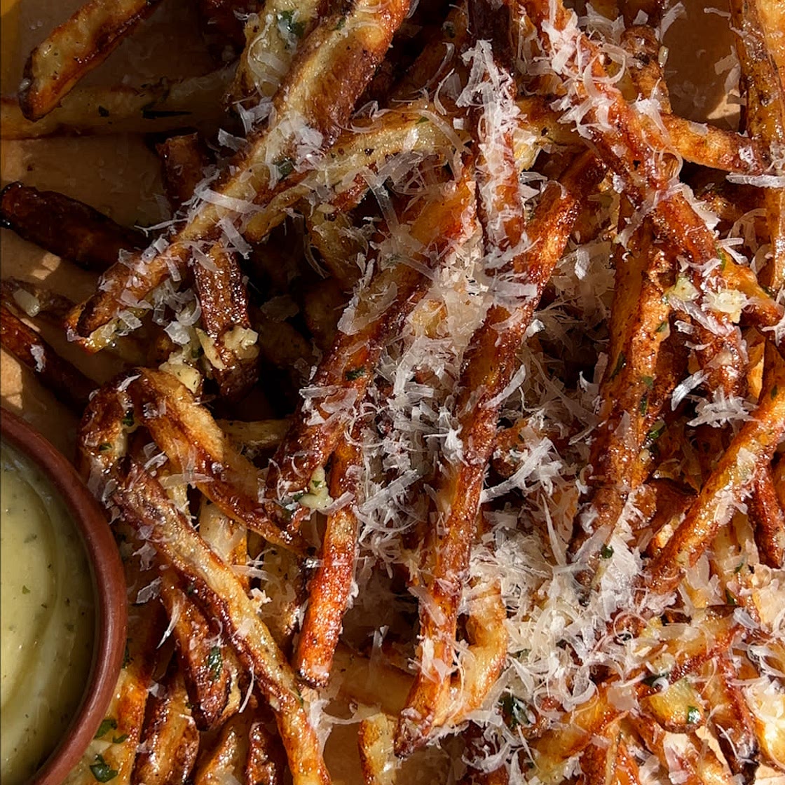 Air Fryer Garlic Fries