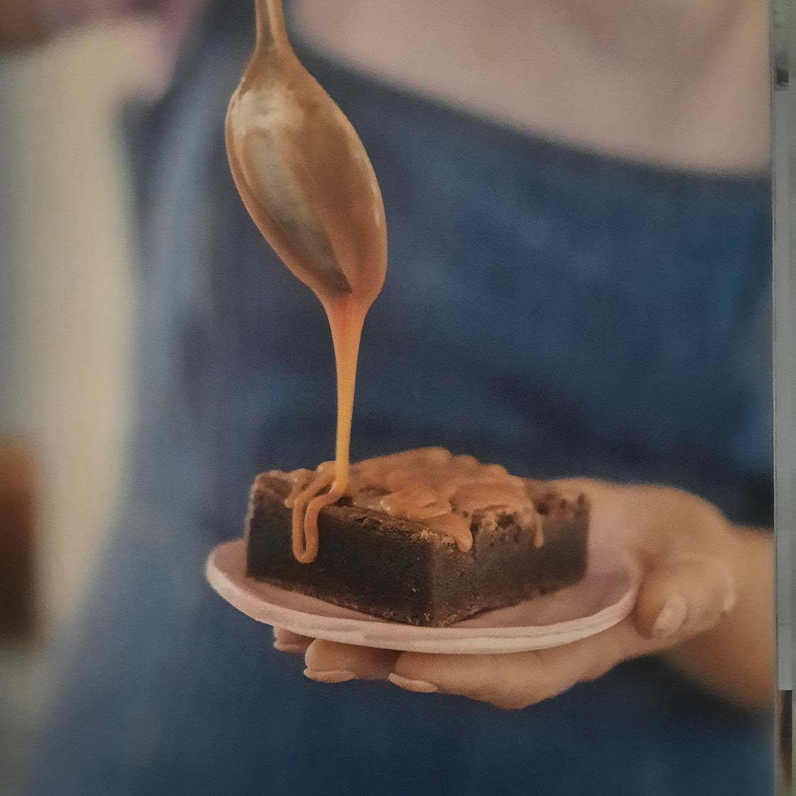 Chocolate-chip sea-salt caramel brownies