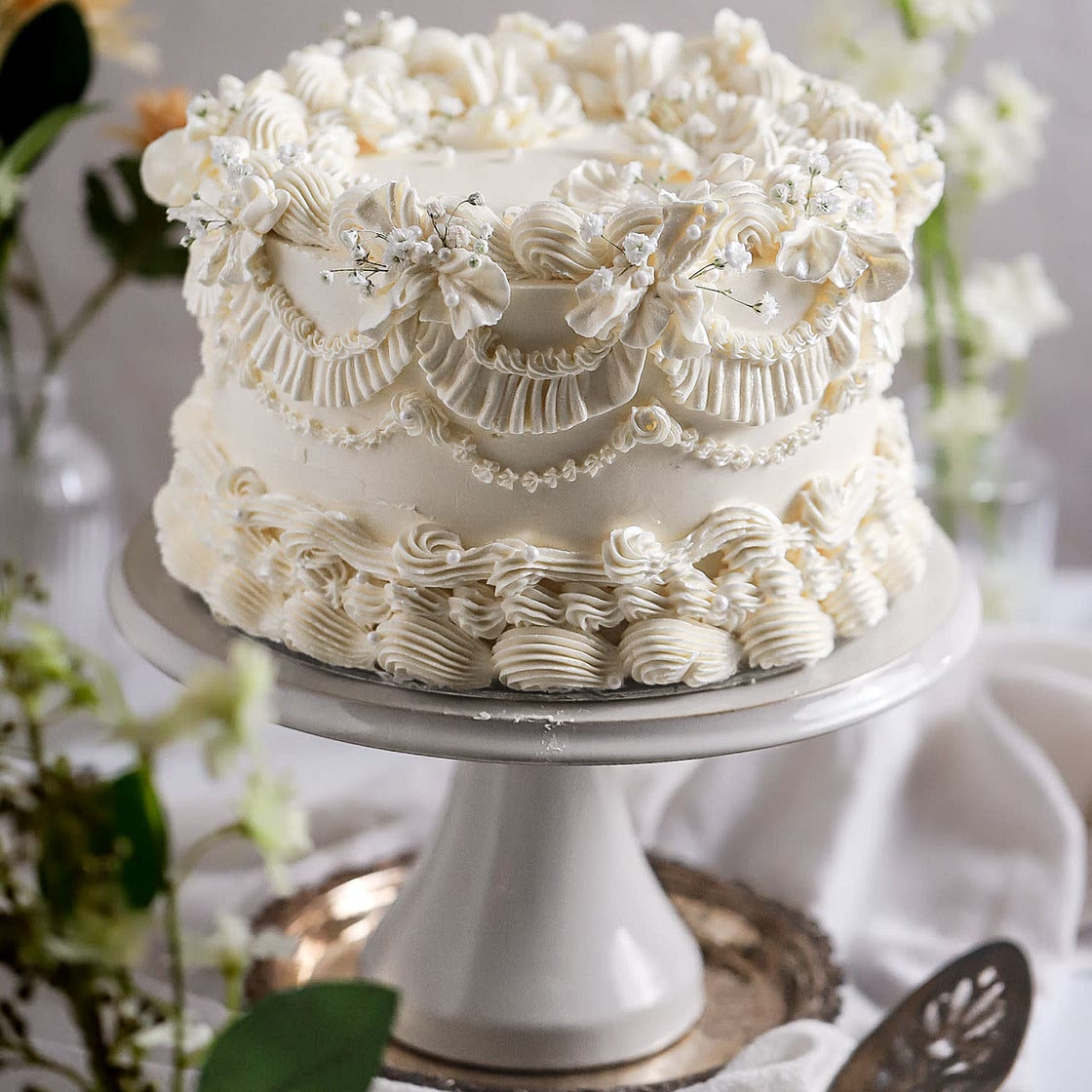 5 star Vanilla Bean Cake