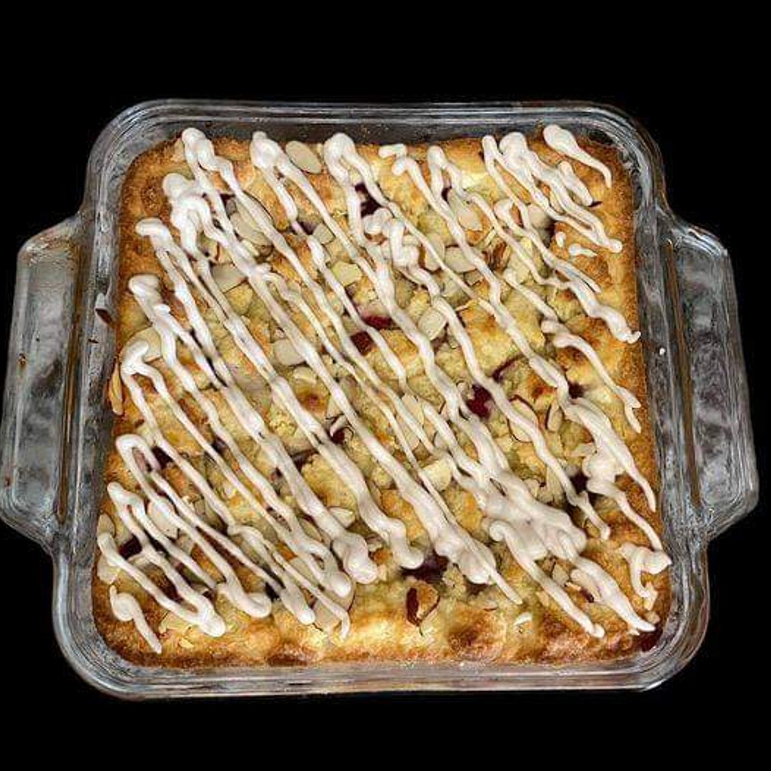 Raspberry Cream Cheese Coffee Cake