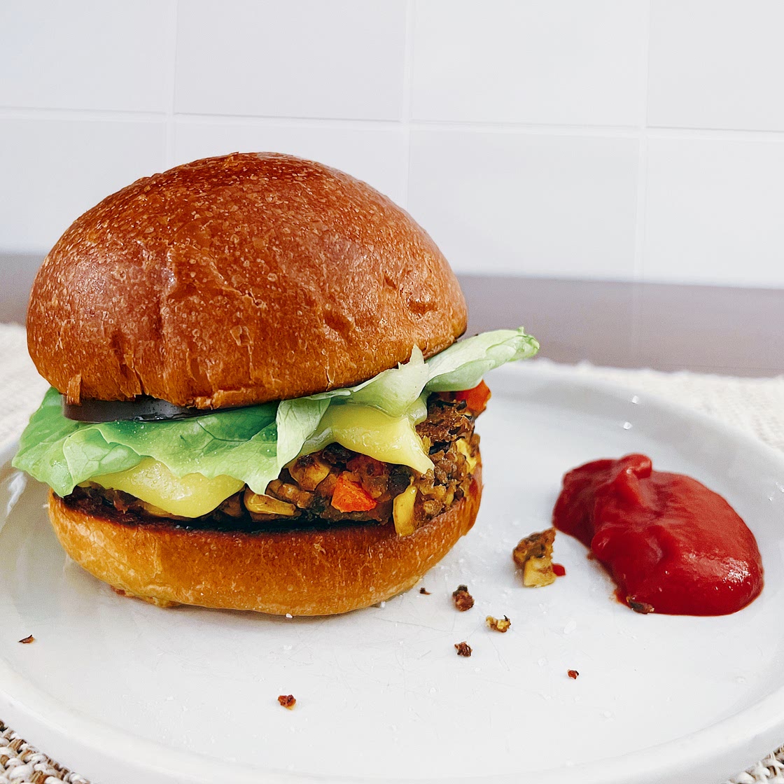 Weekend Black Bean Burger