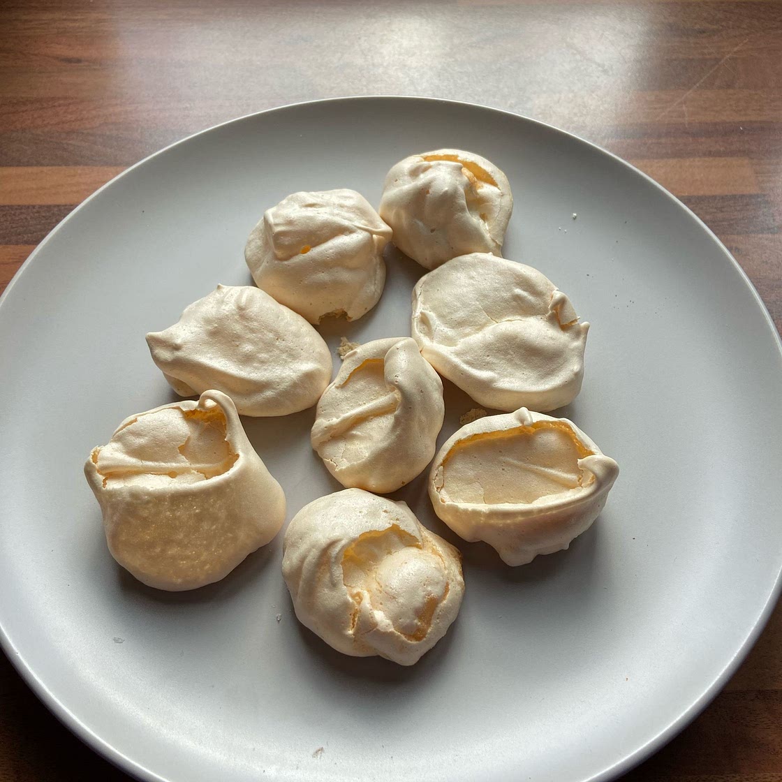 1 Calorie Meringue Cookies