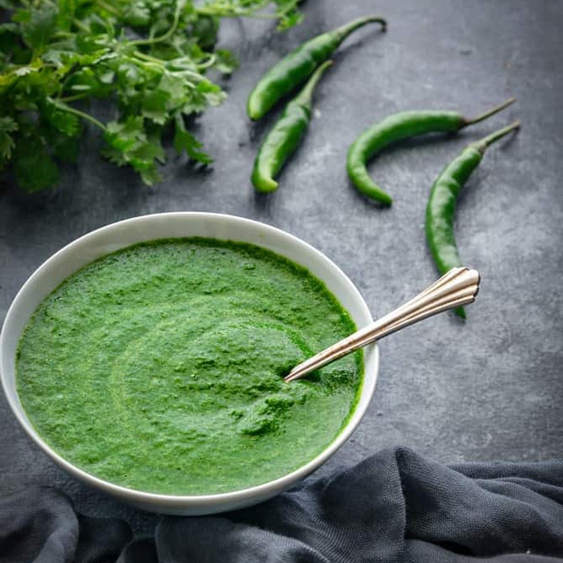 Spicy Green Chutney | Chef Sanjyot Keer