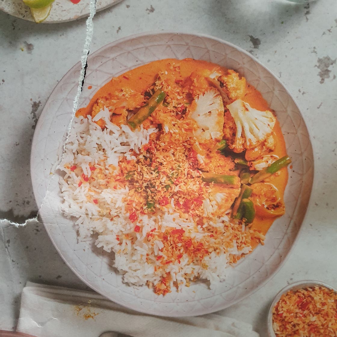 Sri Lankan style veggie curry