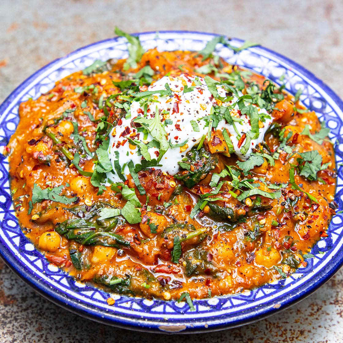 Sweet Potato and Chickpea Curry