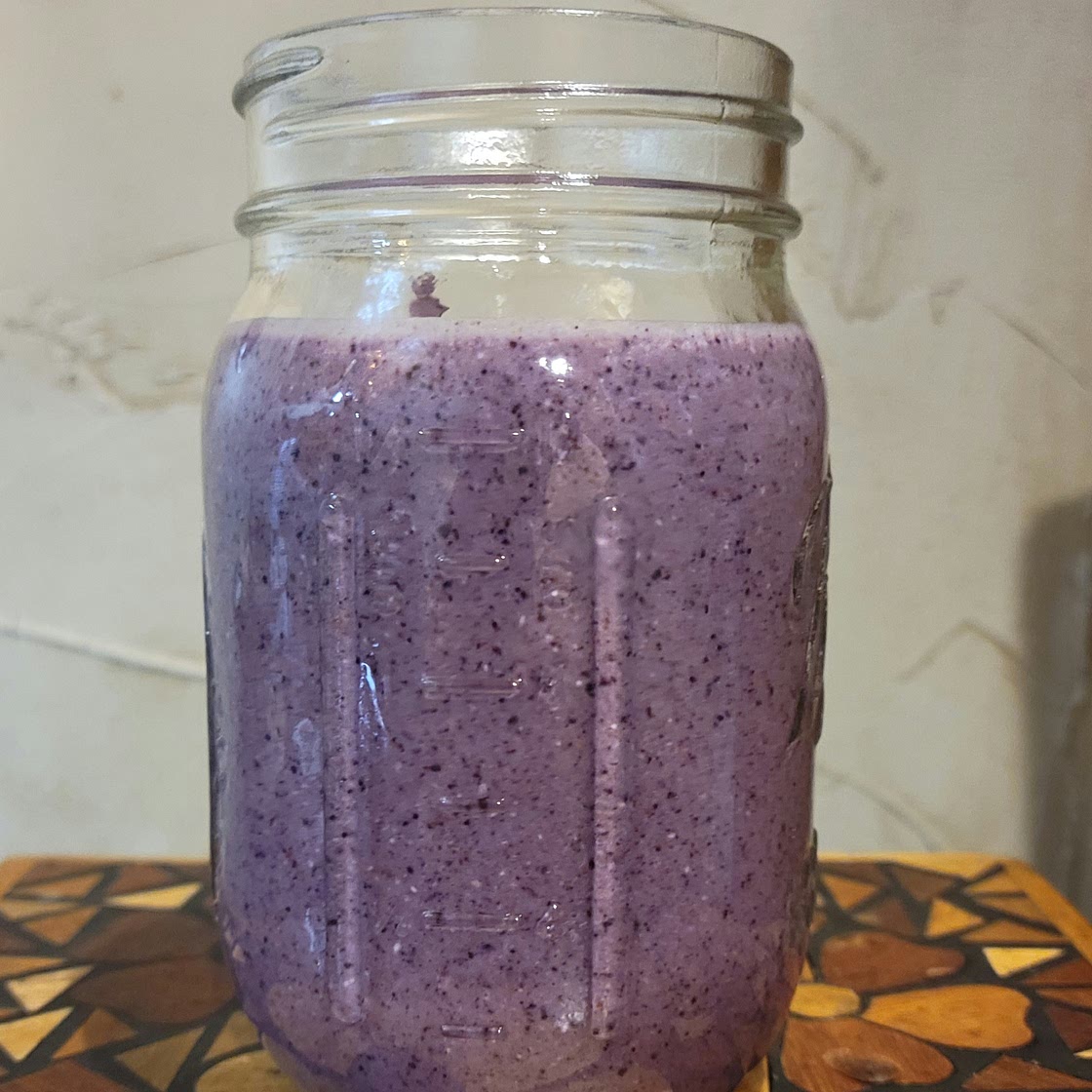 Blueberry Oatmeal Smoothie