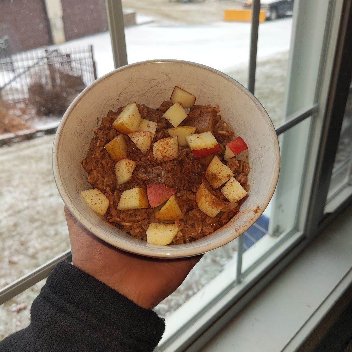 apple cinnamon oatmeal