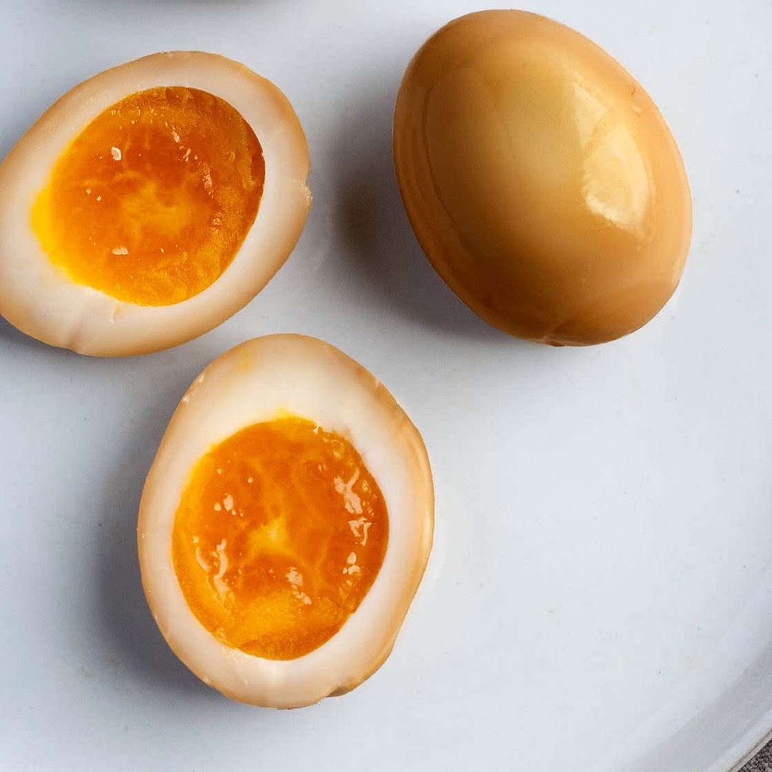 Soy sauce Marinated Eggs 